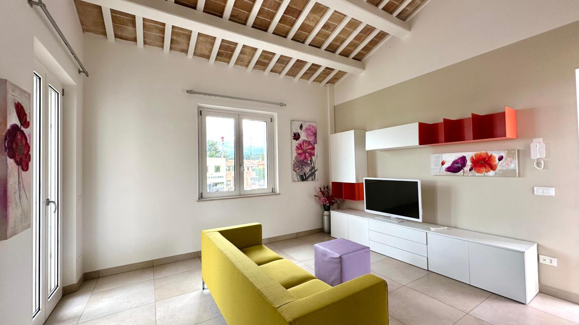 Apartament S023 - Sirolo, Magnifico Trilocale Design Con Terrazzo Zewnętrze zdjęcie