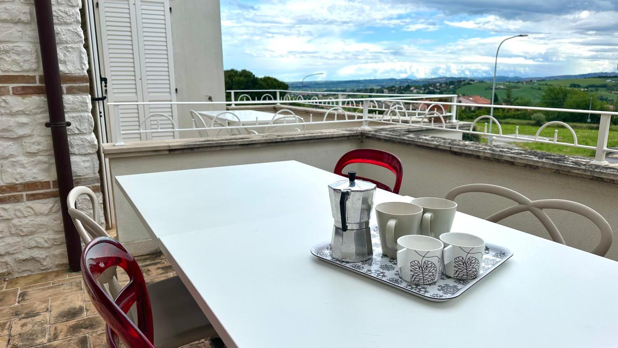 Apartament S023 - Sirolo, Magnifico Trilocale Design Con Terrazzo Zewnętrze zdjęcie