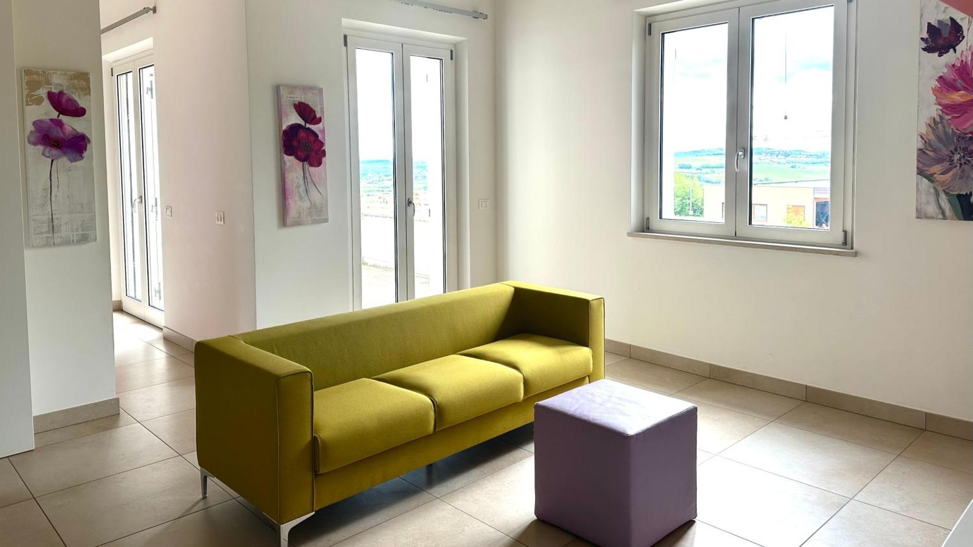 Apartament S023 - Sirolo, Magnifico Trilocale Design Con Terrazzo Zewnętrze zdjęcie