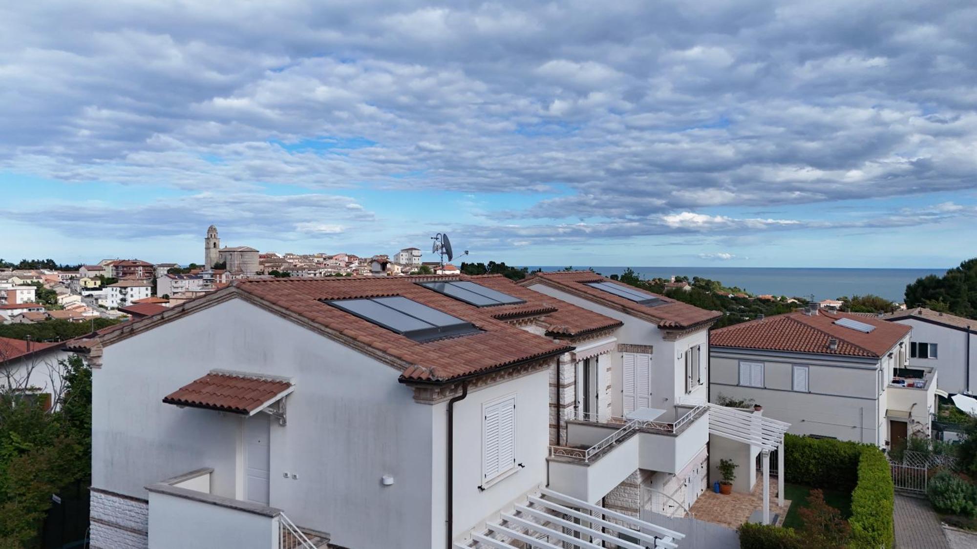 Apartament S023 - Sirolo, Magnifico Trilocale Design Con Terrazzo Zewnętrze zdjęcie